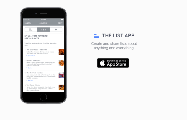 The-List-App